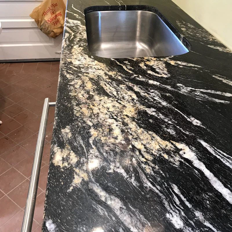 Black Cosmic Granite Countertops 03
