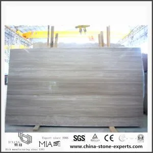 Kína fehér fa gabona márvány fürdőszobával & konyha csempe