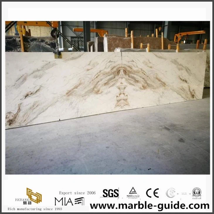 3cm New Castro White Marble Slabs For Sale From China Quarry Direct