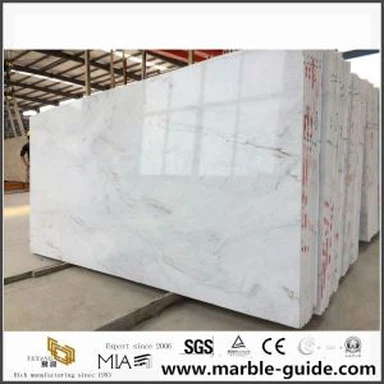 Új Exkluzív Castro fehér márvány burkolólapok és csempe fal- és padlóburkolatokhoz, Arabescato Venato márvány, Kína Fehér márvány