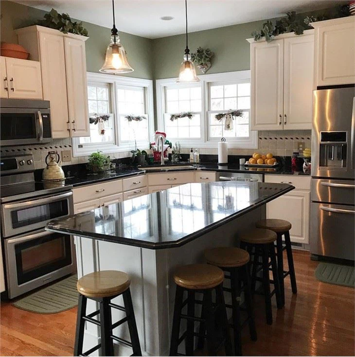 Cosmic Black Granite Kitchen Countertop Worktop