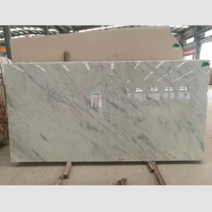 Polished Tesla White Marble Slabs