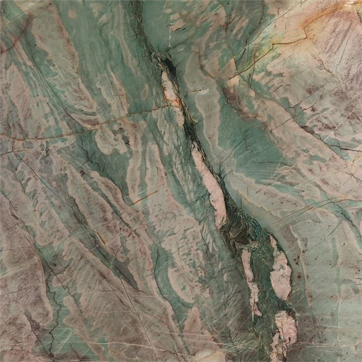 Green luxury marble details 02